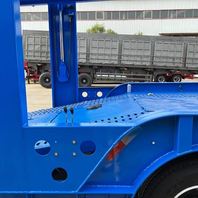 2/3 アクセル ダブルフロア 鋼製のシャーシ 重荷輸送用自動車輸送機