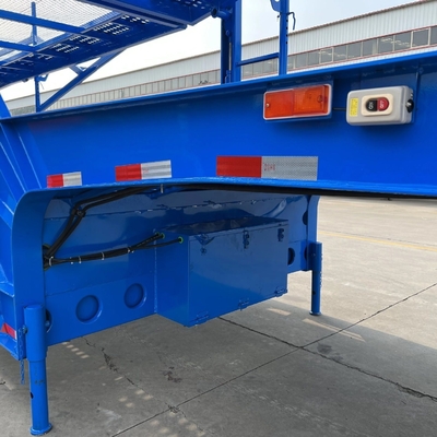 2/3 アクセル ダブルフロア 鋼製のシャーシ 重荷輸送用自動車輸送機