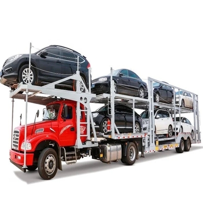 EHL9400Z 2軸の二階建ての自動車輸送トレーラー 1820mm トレーダー付き半トレーラー