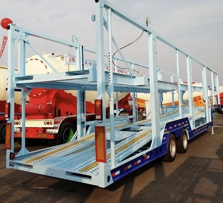 EHL9400Z 2軸の二階建ての自動車輸送トレーラー 1820mm トレーダー付き半トレーラー
