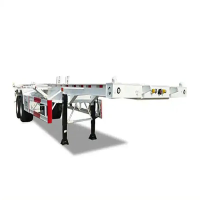 スケルトンコンテナ パーソナライゼーション用半トラックトレーラーとダブルラインブレーキシステム