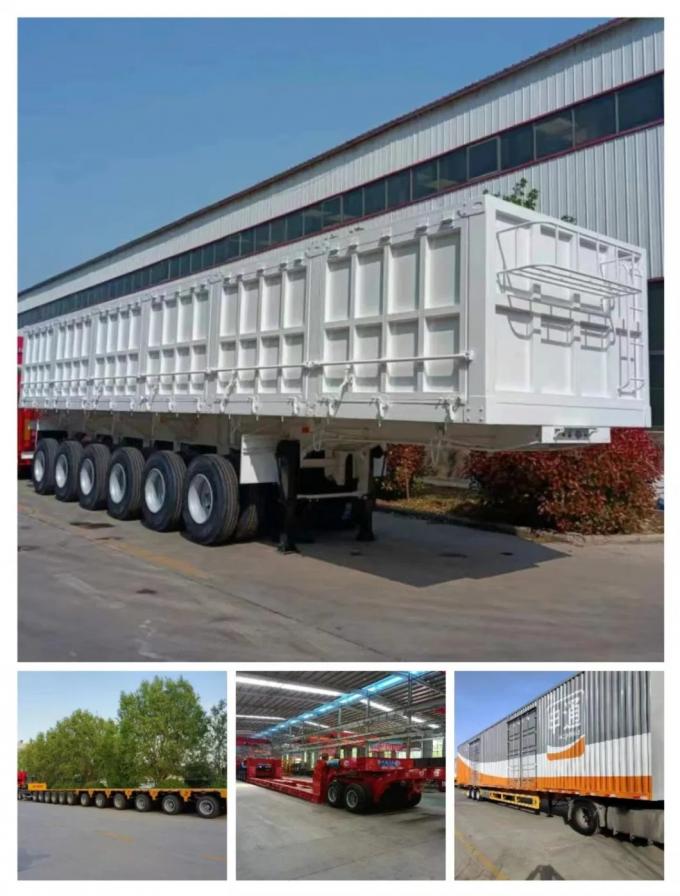 China′s Hot 3-4 Box Semi-Trailer Express Transport Trailer