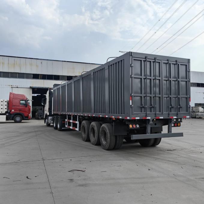 China′s Hot 3-4 Box Semi-Trailer Express Transport Trailer