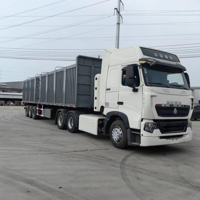 China′s Hot 3-4 Box Semi-Trailer Express Transport Trailer