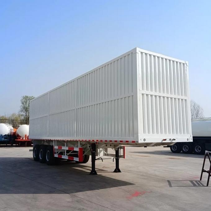China′s Hot 3-4 Box Semi-Trailer Express Transport Trailer